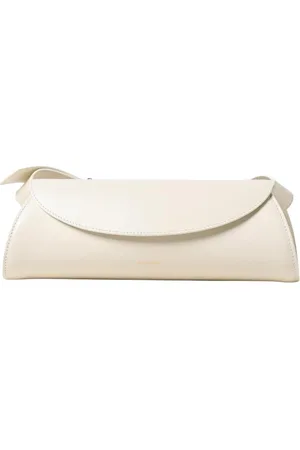 Jil Sander Väska, Dam, ONE Size, Vit Minimalistisk Crossbody-väska
