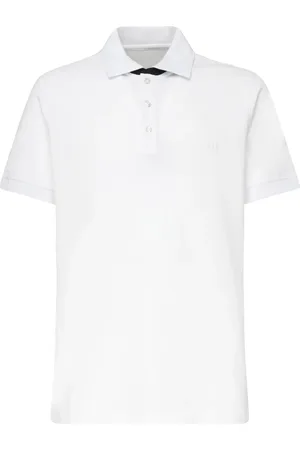FAY Topp, Herr, 2Xl, Bomull, Vita T-shirts och Polos med Logotyp