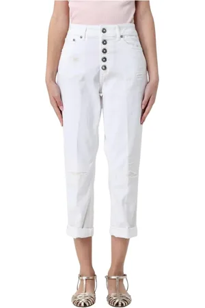 Dondup Jeans, Dam, W29, Bomull, Slitna Boyfriend Jeans