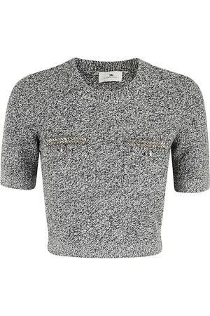 Elisabetta Franchi Stickade tröjor & koftor, Dam, S, Stickad Tröja
