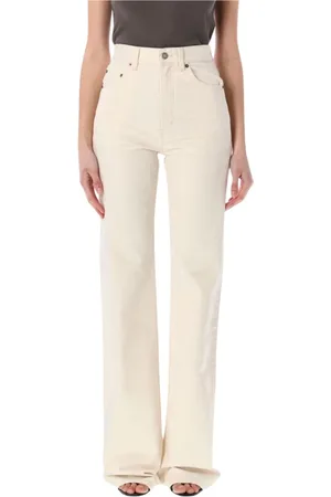 Saint Laurent Jeans, Dam, W29, Vita Wide Leg Jeans