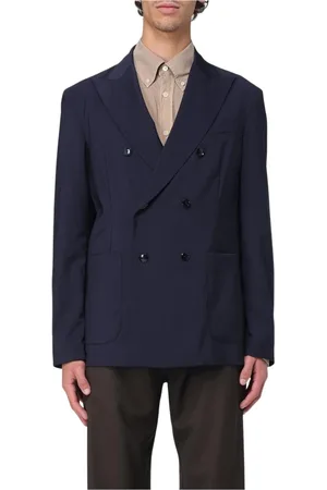 BARENA Jacka, Herr, L, Marinblå Classic Fit Blazer