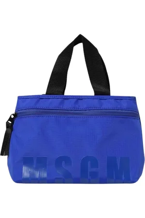Msgm Väska, Dam, ONE Size, Nylon, Elegant Svart Toteväska