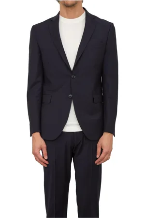 Liu Jo Jacka, Herr, M, Blå Ull Blazer Jacka