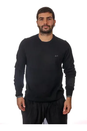 sun68 Stickade tröjor & koftor, Herr, M, Rundhalsad Pullover