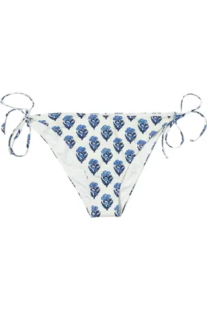 MC2 SAINT BARTH Badkläder, Dam, S, Vit TieSide Bikini Botten