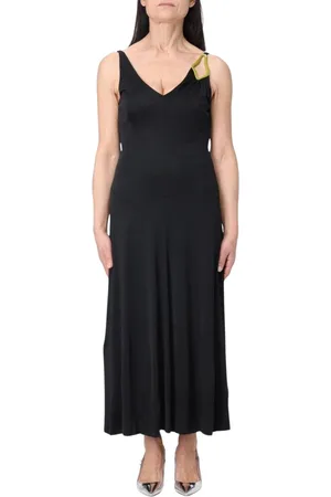 Lanvin Klänning, Dam, S, Elegant Svart Maxi Klänning