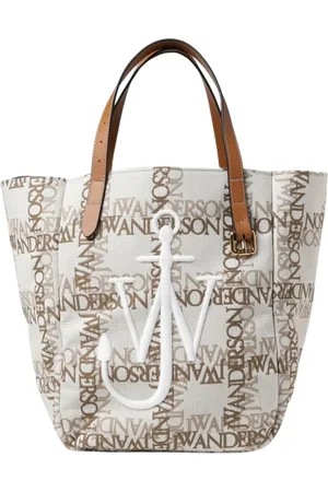 J.W.Anderson Väska, Dam, ONE Size, Läder, Stilren Anchor Logo Toteväska