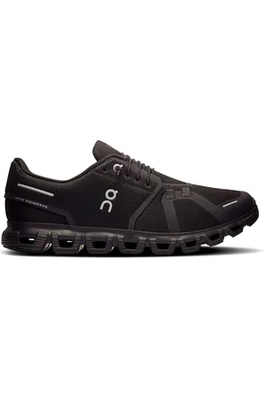 On Running Skor, Herr, 43 EU, Polyester, Svarta Cloud Sneakers Lätta Prestationskor