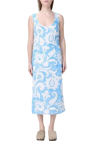 Etro Klänning, Dam, M, Elegant Sommar Midi Klänning