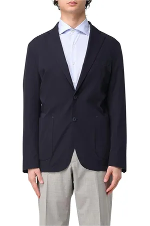 Manuel Ritz Jacka, Herr, M, Klassisk Blå Blazer för Män