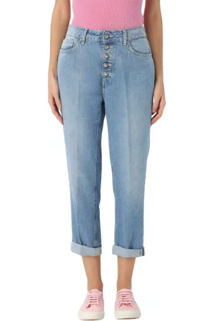 Dondup Jeans, Dam, W25, Denim, Stiliga ButtonFly Denim Jeans