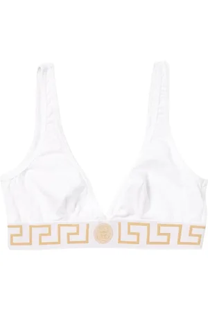 VERSACE Topp, Dam, L, Bomull, Nyckelband Triangel Bralette