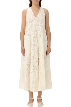MEIMEIJ Klänning, Dam, XS, Elegant Floral Lace Midi Dress