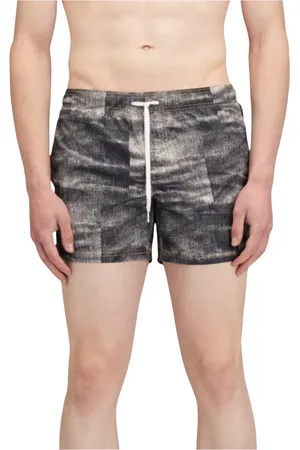 Sundek Badkläder, Herr, 2Xl, Denim, Regnbåge Tryck Badshorts