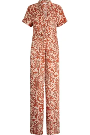 Liu Jo Jumpsuits & Playsuits, Dam, L, Läder, Bruna Byxor Stiliga Bekväma Vardagskläder