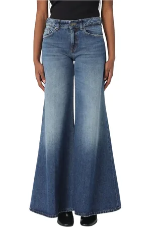 Dondup Jeans, Dam, W29, Denim, Klassiska Denim Jeans med Fem-Fick Design