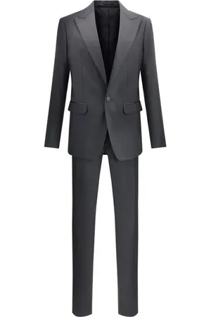 Dsquared2 Kostym, Herr, XL, London Ullkostym med Kavaj och Byxor