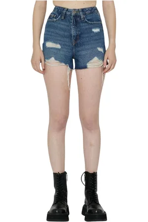 John Richmond Shorts, Dam, W27, Denim, Shorts i denim