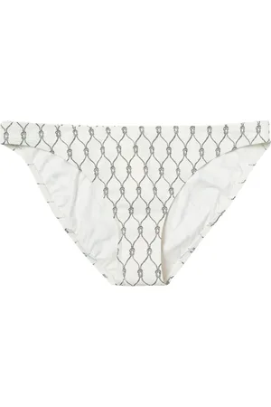 Tory Burch Badkläder, Dam, M, Grön ChainLink Swim Bottoms