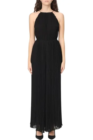 Michael Kors Jumpsuits & Playsuits, Dam, S, Svart Halter Maxi Klänning