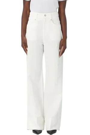 Brunello Cucinelli Jeans, Dam, XS, Bomull, Wide Leg Jeans
