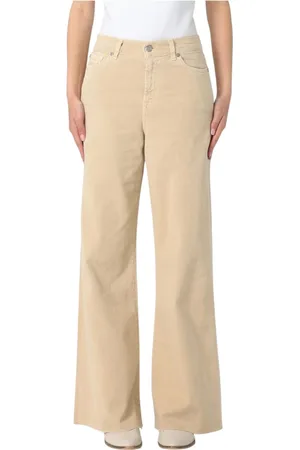 7 for all Mankind Jeans, Dam, W24, Bomull, Wide Leg Raw Hem Jeans