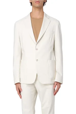 HUGO BOSS Jacka, Herr, S, Vit Elegant Blazer
