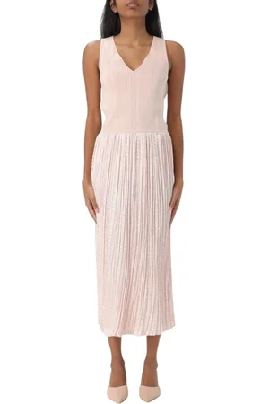 HUGO BOSS Klänning, Dam, S, Rosa Boss Klänning Kvinna Elegant Midi