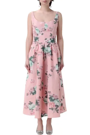 Serafini Klänning, Dam, M, Blommig Midi Klänning