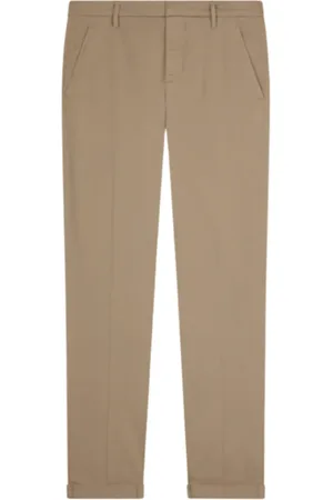 Dondup Byxor, Herr, W30, Bomull, Slim Chino Byxor i Lätt Gabardin