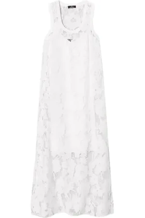 Twin-Set Klänning, Dam, XS, Lång klänning med blommigt mönster