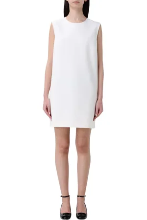 Max Mara Klänning, Dam, L, Gul Ärmlös Shift Klänning