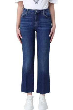 Liu Jo Jeans, Dam, W29, Bomull, Multifärgade Bootcut Jeans för Kvinnor