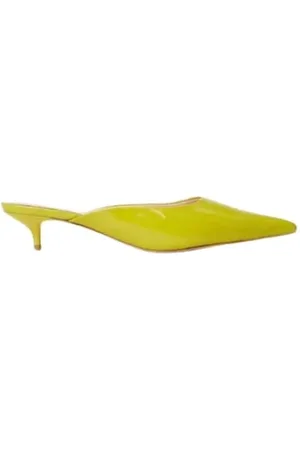 Twin-Set Skor, Dam, 41 EU, Vernice Decollete Mules Kitten Heel