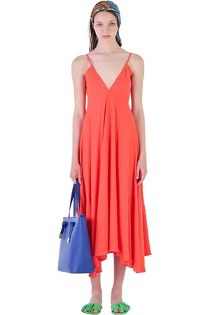 Silvian Heach Klänning, Dam, M, Polyester, Midi Klänning