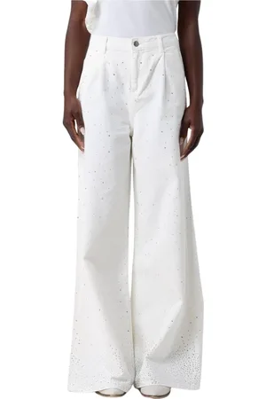 Liu Jo Jeans, Dam, W29, Rhinestone Wide Leg Jeans