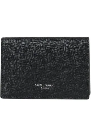 Saint Laurent Accessoarer, Herr, ONE Size, Läder, Klassiskt Läderplånbok med Kortplatser