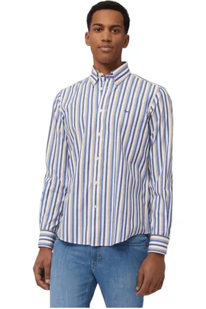 HARMONT&BLAINE Skjorta, Herr, 2Xl, Bomull, Mångfärgad Rutig Skjorta