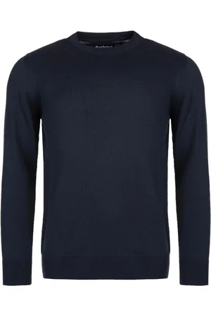 Barbour Stickade tröjor & koftor, Herr, S, Bomull, Bomullströja med stil Mkn0932-Ny91