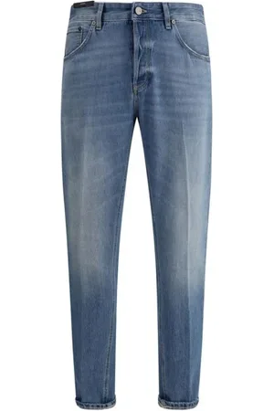 PT Torino Jeans, Herr, W34, Läder, Reggae Jeans med läderpatch
