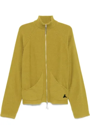 ROA Stickade tröjor & koftor, Herr, S, Gul Mohair Cardigan