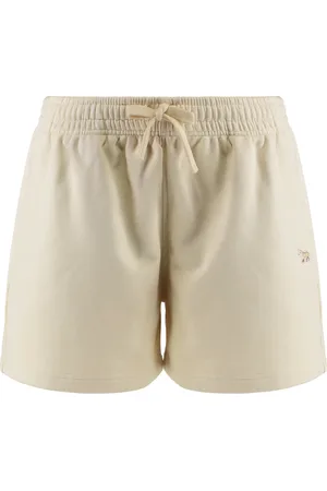 Maison Kitsuné Shorts, Dam, L, Bomull, Bomullsshorts med Dragsko