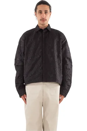 HELIOT EMIL Jacka, Herr, M, Jacquard skjorta i Blk01