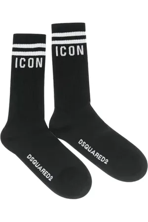 Dsquared2 Underkläder, Herr, ONE Size, Bomull, Stilsäkra Strumpor