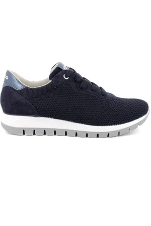 IGI&CO Skor, Dam, 36 EU, Läder, Bekväma Lätta Blå Sneakers