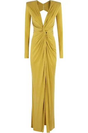 Elisabetta Franchi Klänning, Dam, XL, Polyester, Elegant Klänning för Speciella Tillfällen