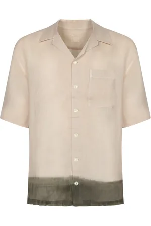120% Lino Skjorta, Herr, XL, Linne, Militärgrön Linneskjorta