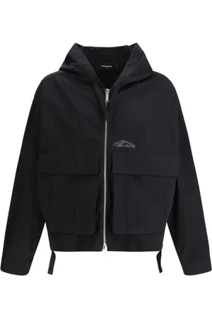 Dsquared2 Jacka, Herr, M, Bomull, Ripstop Vindjacka med Cargofickor