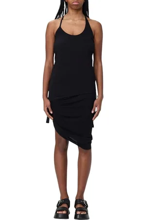 Helmut Lang Klänning, Dam, M, Elegant Svart Topp Kvinna